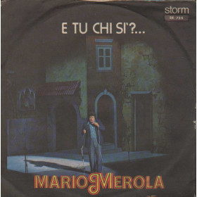 Mario Merola Vinile 7" 45 giri E Tu Chi Si'? / Russo Gennaro Nuovo