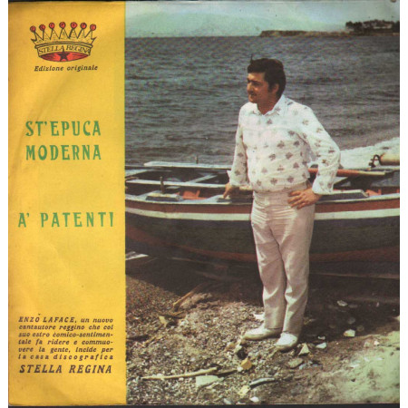 Enzo La Face Vinile 7" 45 giri St' Epuca Moderna / A' Patenti /  AP166 Nuovo