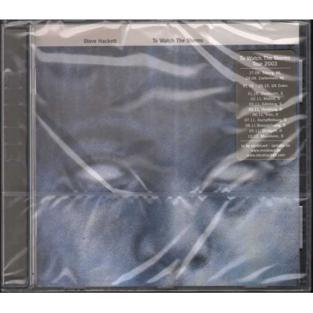Steve Hackett  CD To Watch The Storms - Germania Nuovo Sigillato 0693723657325