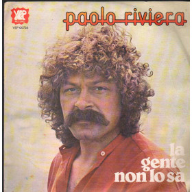 Paolo Riviera Vinile 7" 45 giri La Gente Non Lo Sa / Concerto Per Un Amore / YEP00735 Nuovo