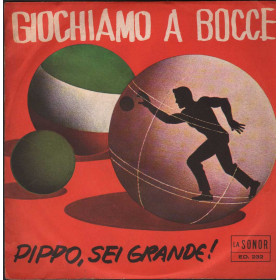 Enrico Musiani, Shilla Vinile 7" 45 giri Giochiamo A Bocce / Pippo, Sei Grande Nuovo