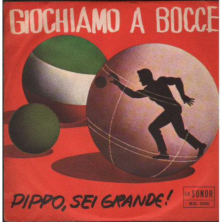 Enrico Musiani, Shilla Vinile 7" 45 giri Giochiamo A Bocce / Pippo, Sei Grande Nuovo