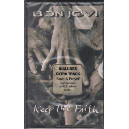 Bon Jovi MC7 Cassette Keep The Faith / Mercury – 5141974 Sigillato